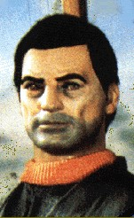 Captain Black, evil nemesis of Captain Scarlet