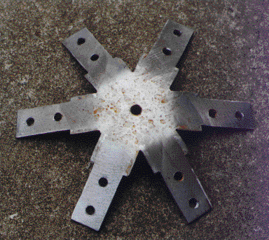 [6-way joint in sheet steel]
